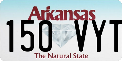 AR license plate 150VYT