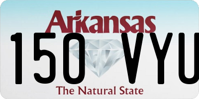 AR license plate 150VYU
