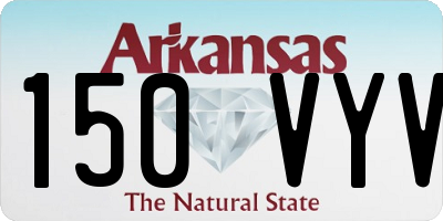 AR license plate 150VYV