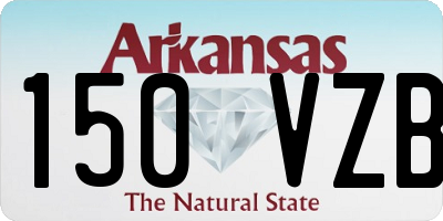AR license plate 150VZB