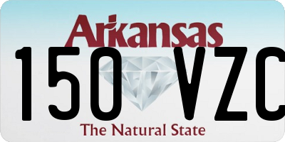 AR license plate 150VZC