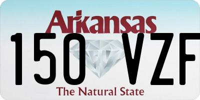 AR license plate 150VZF