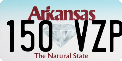 AR license plate 150VZP