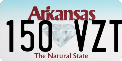 AR license plate 150VZT