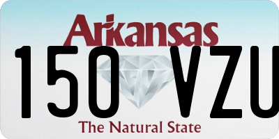 AR license plate 150VZU