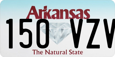 AR license plate 150VZV