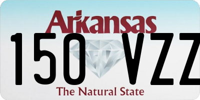 AR license plate 150VZZ