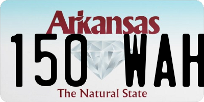 AR license plate 150WAH
