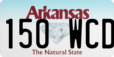 AR license plate 150WCD