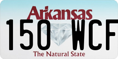 AR license plate 150WCF
