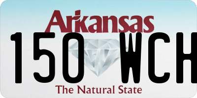 AR license plate 150WCH