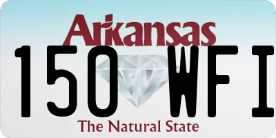 AR license plate 150WFI
