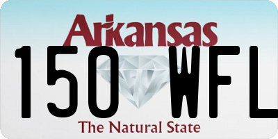 AR license plate 150WFL