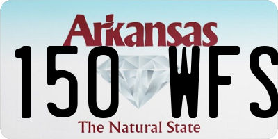 AR license plate 150WFS
