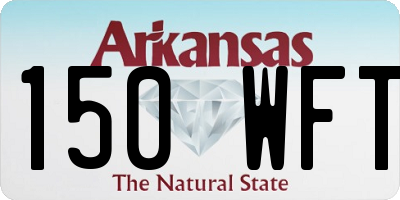AR license plate 150WFT