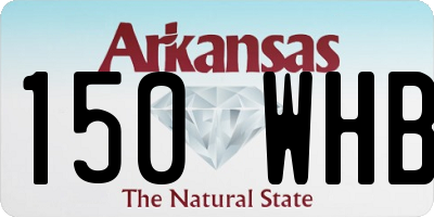 AR license plate 150WHB