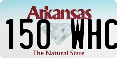 AR license plate 150WHC