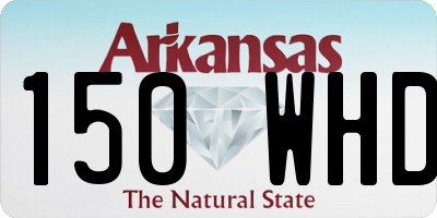 AR license plate 150WHD