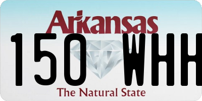 AR license plate 150WHH