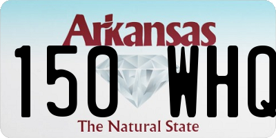 AR license plate 150WHQ