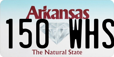 AR license plate 150WHS