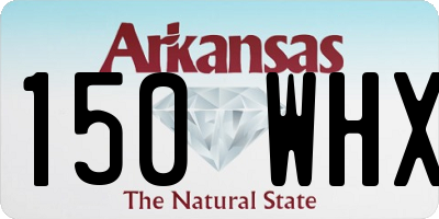 AR license plate 150WHX