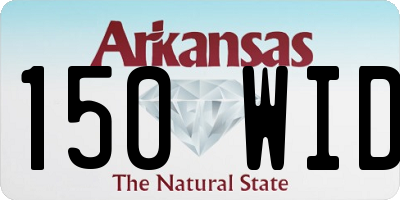 AR license plate 150WID