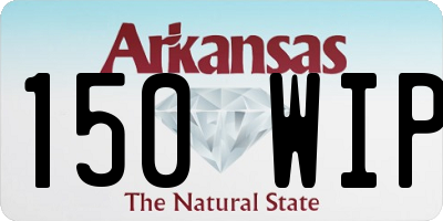 AR license plate 150WIP
