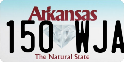 AR license plate 150WJA