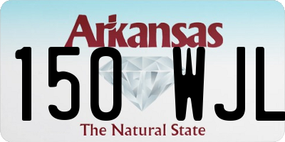 AR license plate 150WJL