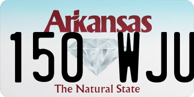AR license plate 150WJU