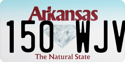 AR license plate 150WJV