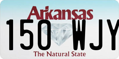AR license plate 150WJY