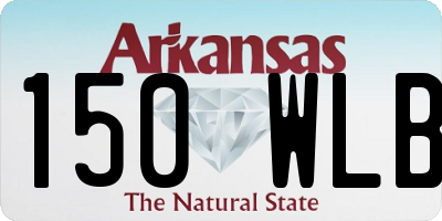 AR license plate 150WLB