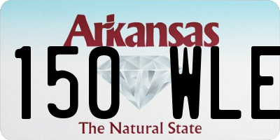 AR license plate 150WLE