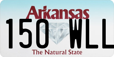 AR license plate 150WLL
