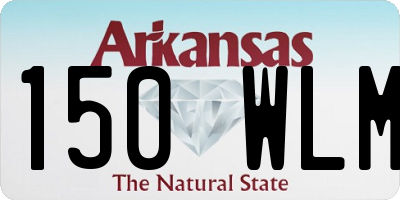 AR license plate 150WLM