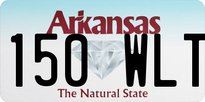 AR license plate 150WLT