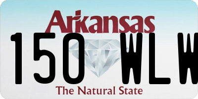 AR license plate 150WLW