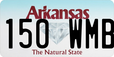AR license plate 150WMB