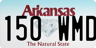 AR license plate 150WMD