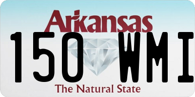 AR license plate 150WMI