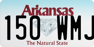 AR license plate 150WMJ