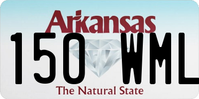 AR license plate 150WML