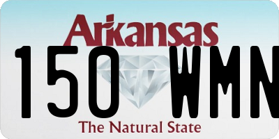 AR license plate 150WMN