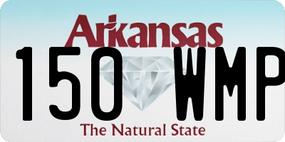 AR license plate 150WMP