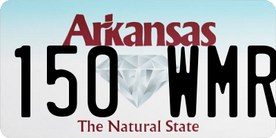 AR license plate 150WMR