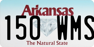 AR license plate 150WMS
