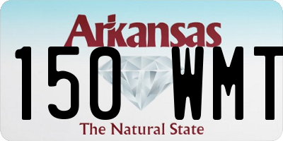 AR license plate 150WMT