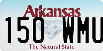 AR license plate 150WMU